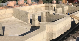 Фундамент с цокольным этажом под ключ заказать в Добрянке - фундамент цокольный этаж под ключ цена от 7338 руб за м2